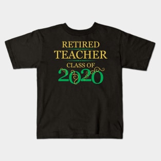 Teacher class of 2020 Kids T-Shirt